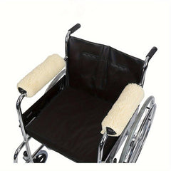 2pcs Wheel Armrest Pads Non Slip Arm Rest Cover Cushion Accessories