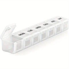 Weekly Pill Organizer 7 Days XL Compartment Travel Friendly Medicine Case