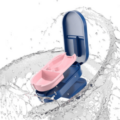 Portable Pill Cutter Box for Precise and Safe Pill Splitting
