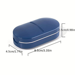 Portable Pill Cutter Box for Precise and Safe Pill Splitting