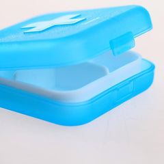 Portable Travel Pill Box 4 Compartments Dispensing Pill Box