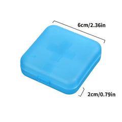 Portable Travel Pill Box 4 Compartments Dispensing Pill Box