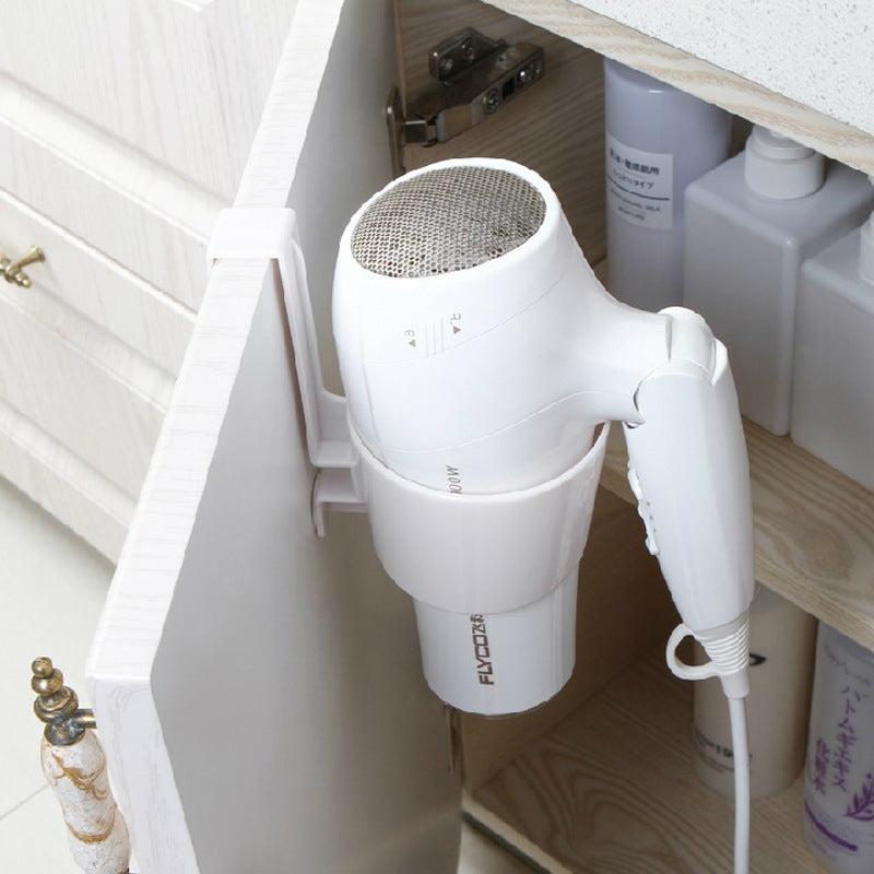 Hair Dryer Rack Storage Bathroom Organizer