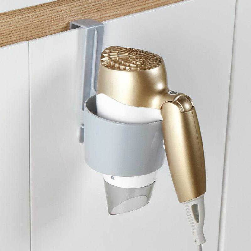 Hair Dryer Rack Storage Bathroom Organizer