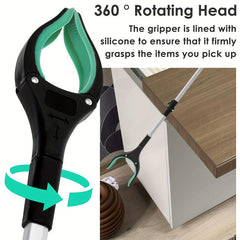 Tri fold Collapsible Overhead Garbage Clip Long Handle Cleaning Supplies