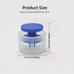 6pcs Double Hole Cord Locks Drawstring Stopper Set