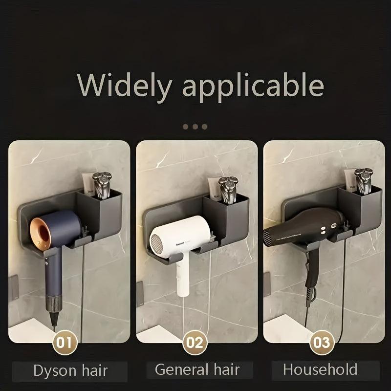 Hair Dryer Storage Rack Wall-mounted Bathroom Bracket