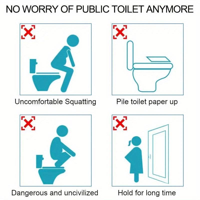 Disposable Toilet Seat Cover - Clean & Sanitary - 10/30/50 pcs
