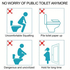 Disposable Toilet Seat Cover - Clean & Sanitary - 10/30/50 pcs