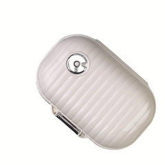 1pc Portable Pill Box Pill Dispenser Box For Pocket Purse