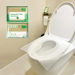 50pcs Disposable Toilet Seat Cover Waterproof Safety Travel Camping