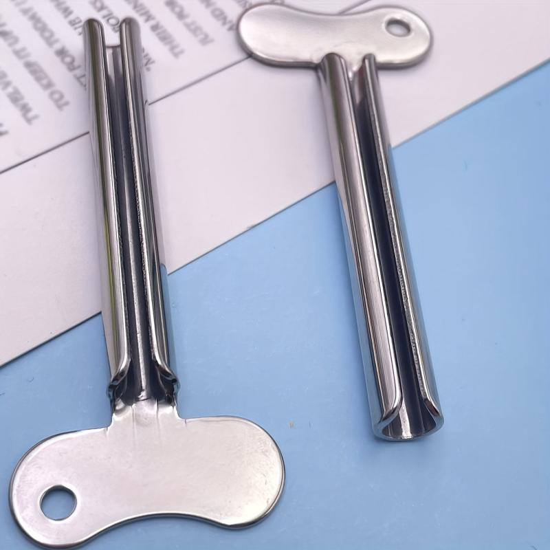 1pc Stainless Steel Toothpaste Extruder Sauce Extruder