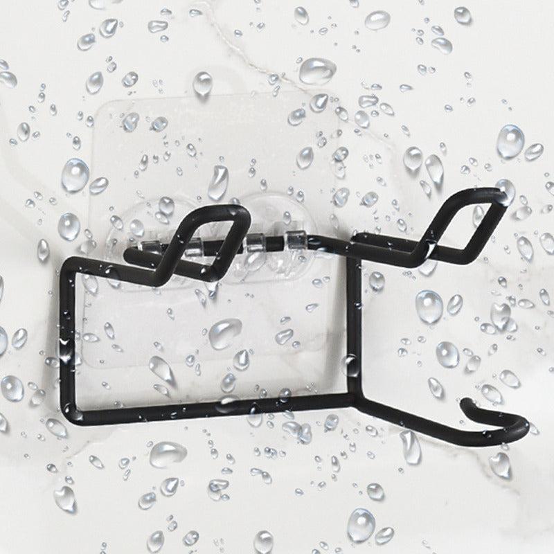 Hair Dryer Holder Rack Wall Mounted Bathroom Organizer