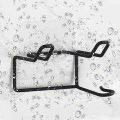 Hair Dryer Holder Rack Wall Mounted Bathroom Organizer