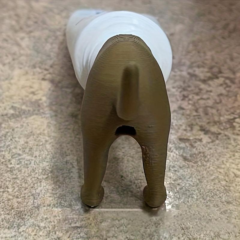 Dog Butt Toothpaste Topper Dispenser Cap Funny Gift