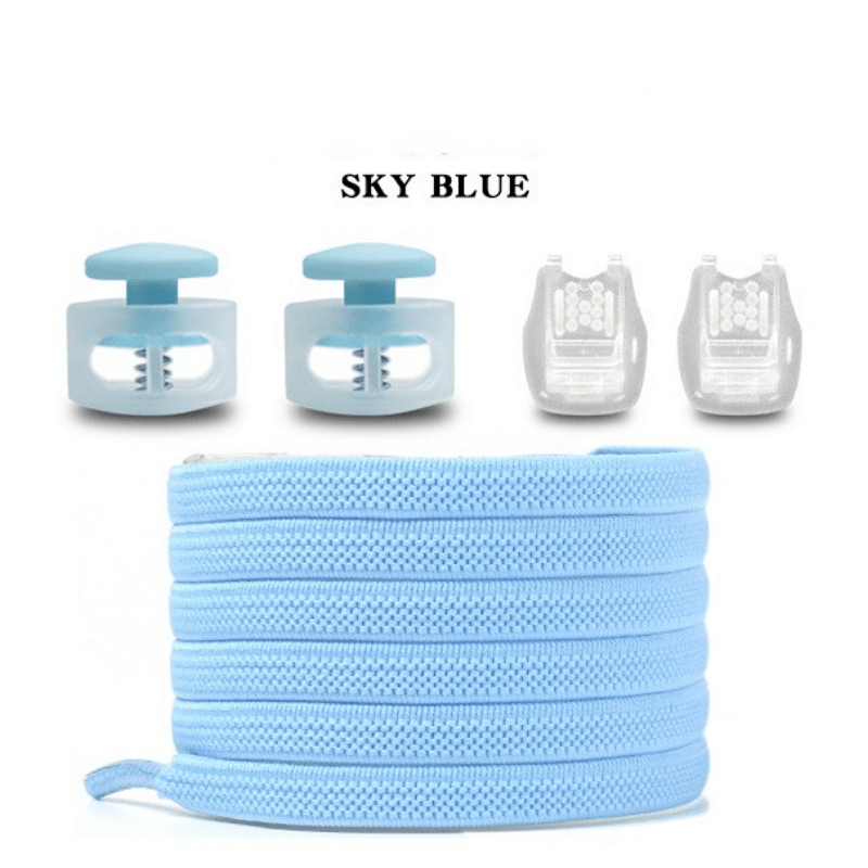 Kids No Tie Elastic Shoelace for Sport & Hiking - 1 Pair