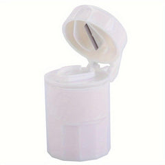 4 In 1 Portable Pill Box Dispenser Grinder Cutter Storage