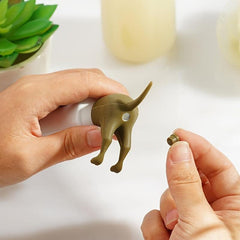 Dog Butt Toothpaste Topper Funny Gift