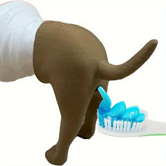 Dog Butt Toothpaste Topper Funny Gift