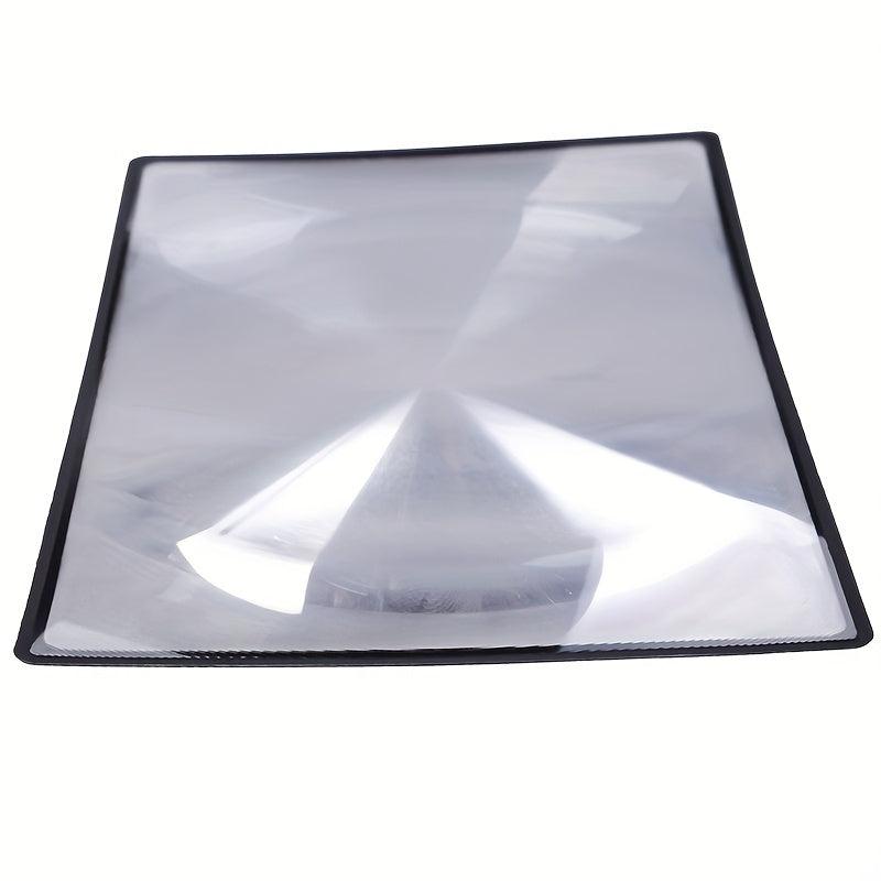 A5 Flat PVC Magnifier Sheet X3 Book Page Magnifying Reading Glass Lens