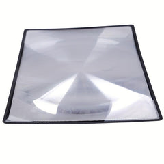 A5 Flat PVC Magnifier Sheet X3 Book Page Magnifying Reading Glass Lens