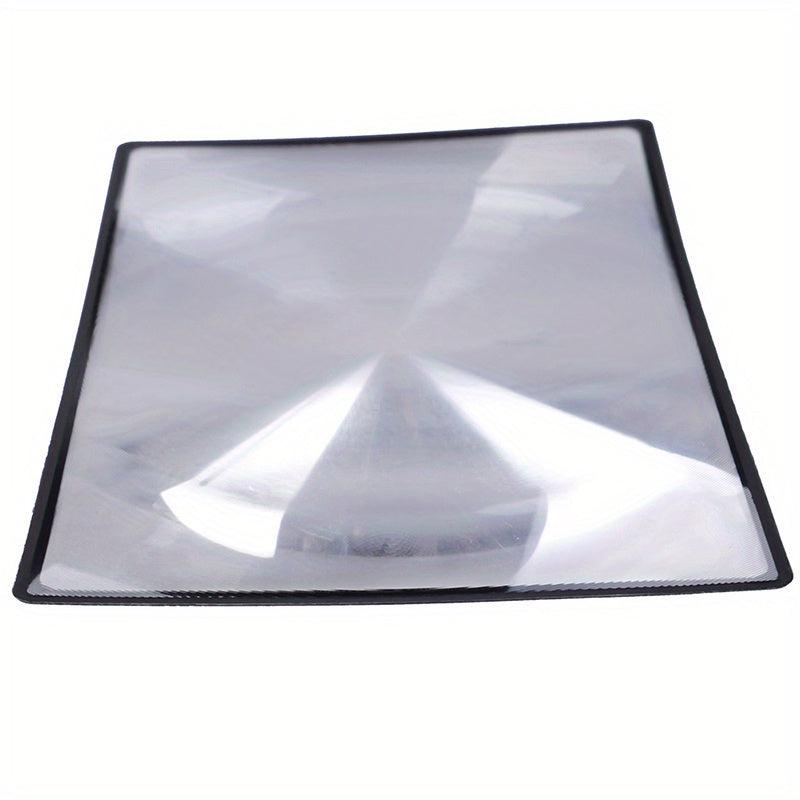 A5 Flat PVC Magnifier Sheet X3 Book Page Magnifying Reading Glass Lens