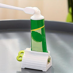 Manual Toothpaste Squeezer Dispenser Storage Rack Clip Fixer