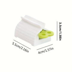 Manual Toothpaste Squeezer Dispenser Storage Rack Clip Fixer
