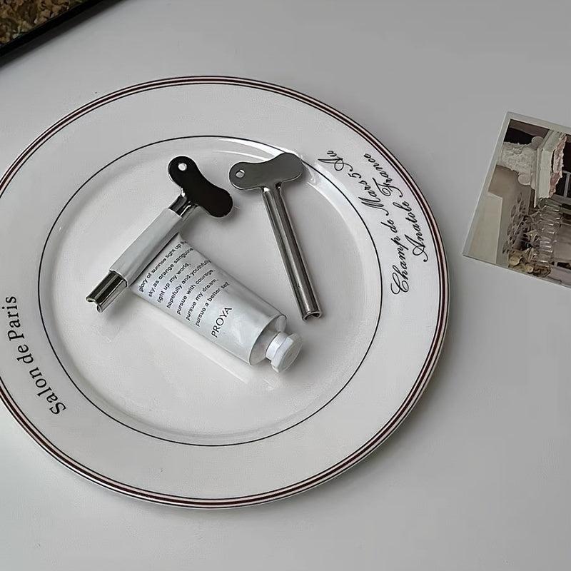 Metal Toothpaste Squeezer Manual Dispenser Clip Fixer And Cosmetic S