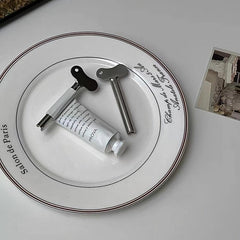 Metal Toothpaste Squeezer Manual Dispenser Clip Fixer And Cosmetic S