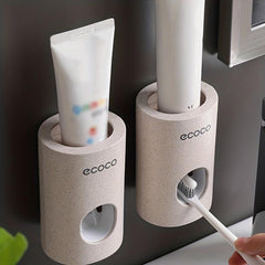 Wall Mounted Toothpaste Dispenser & Squeezer