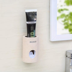 Wall Mounted Toothpaste Dispenser & Squeezer