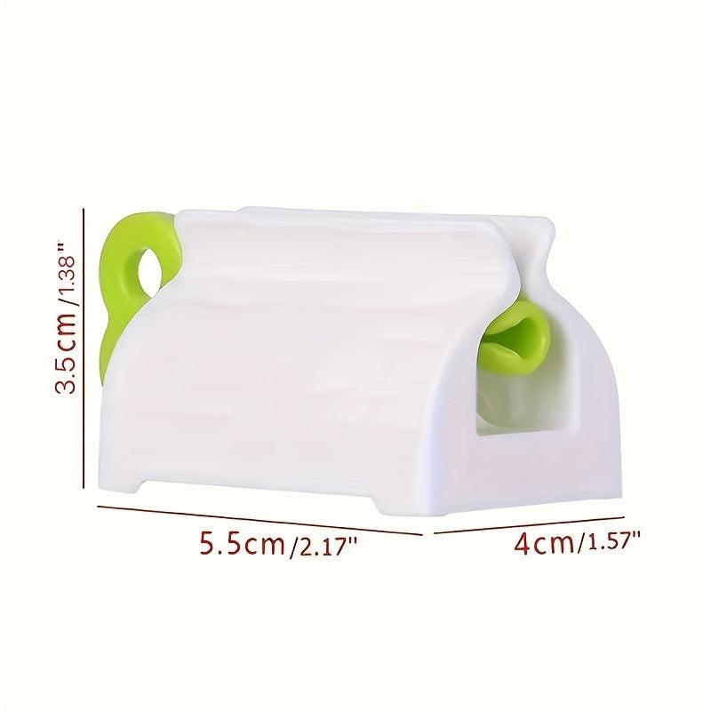 3pcs Toothpaste Dispenser Bathroom Accessories Squeezer Storage Rack