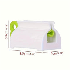 3pcs Toothpaste Dispenser Bathroom Accessories Squeezer Storage Rack