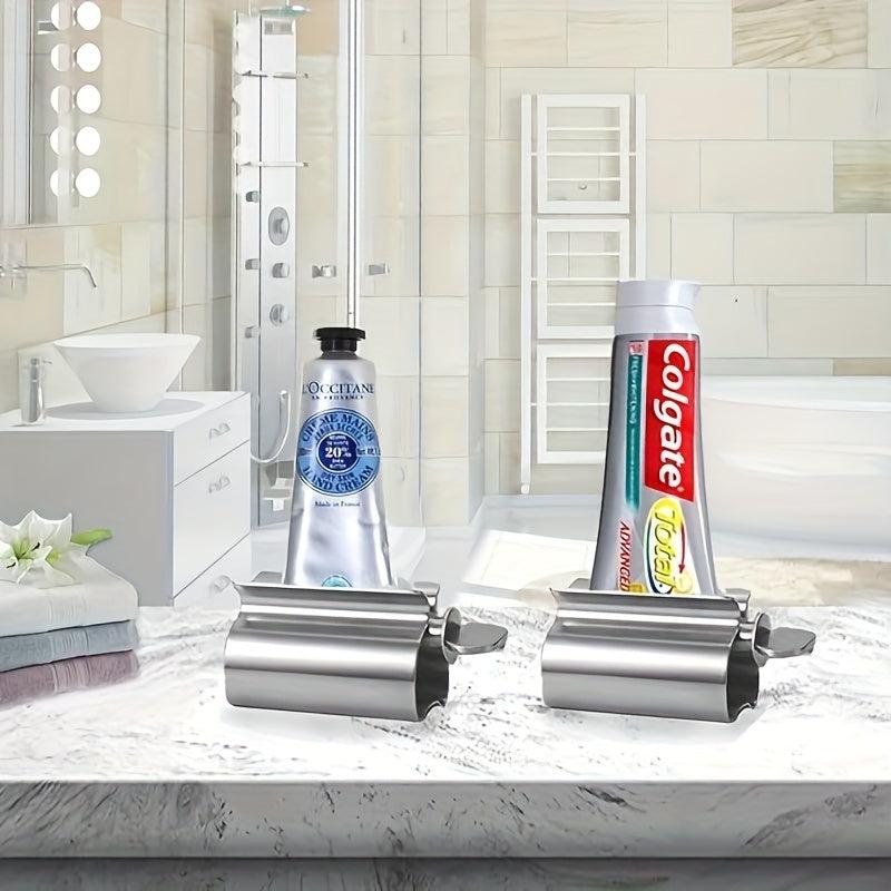 Toothpaste Extruder Roller Metal Tube Wringer Stainless Steel Bracket