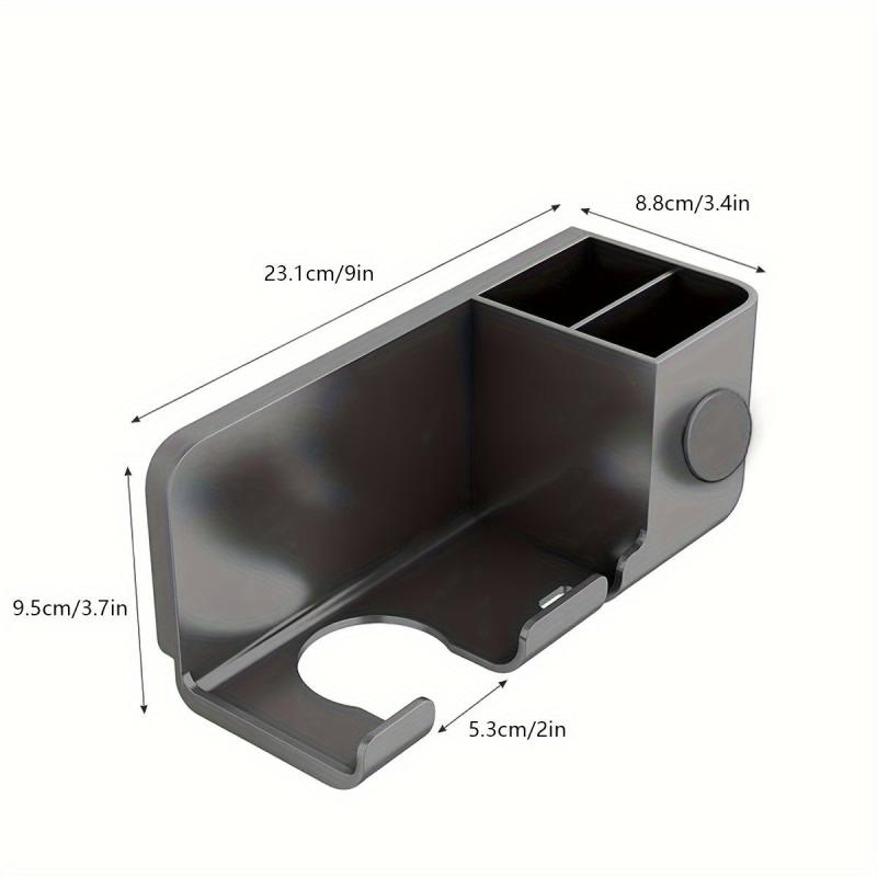 Hair Dryer Holder Bathroom Storage Rack Wall Mounted
