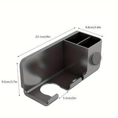 Hair Dryer Holder Bathroom Storage Rack Wall Mounted