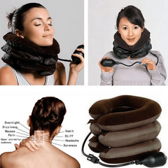 Inflatable U Shape Neck Pillow for Pain Relief