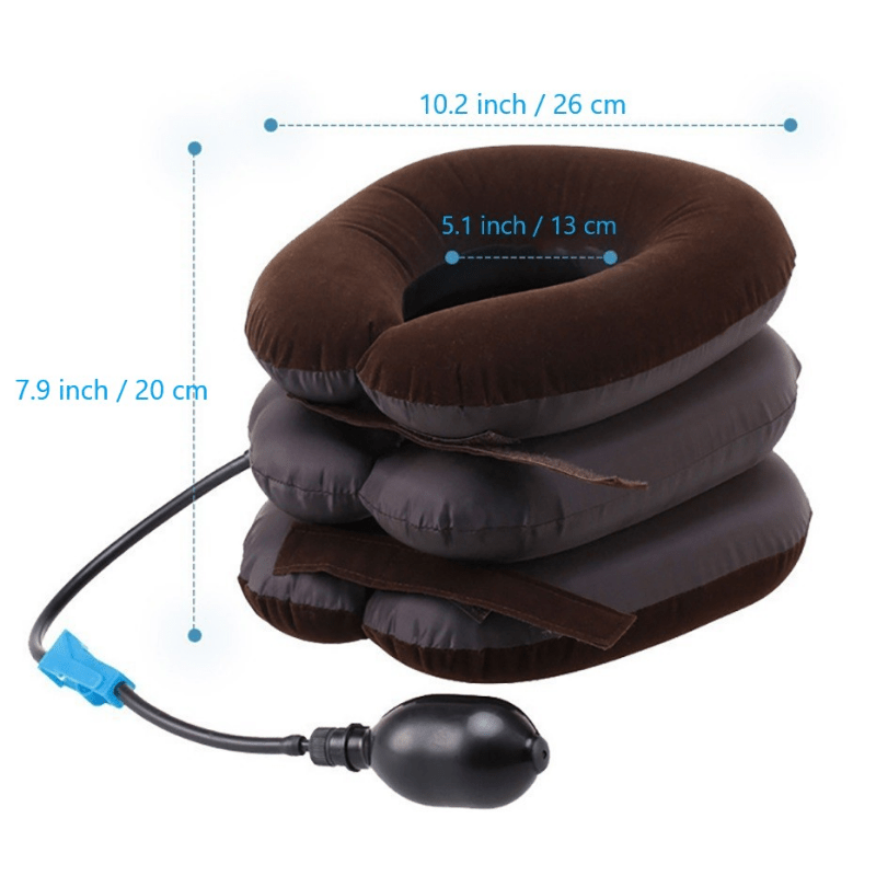 Inflatable U Shape Neck Pillow for Pain Relief