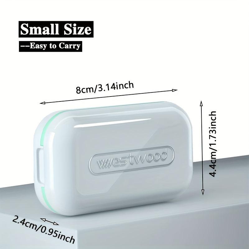 Pill Cutter and Separator Stainless Steel Blades Portable Size