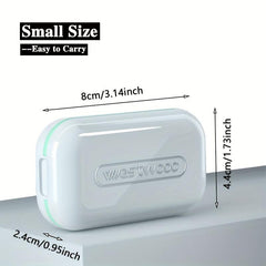 Pill Cutter and Separator Stainless Steel Blades Portable Size
