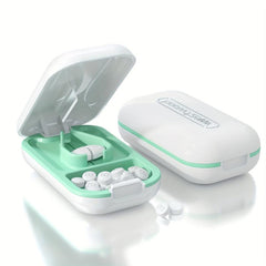 Pill Cutter and Separator Stainless Steel Blades Portable Size