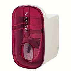 Automatic Toothpaste Squeezer with Toothbrush Holder