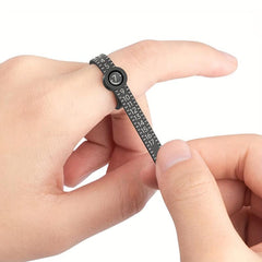Upgraded Soft Ring Sizer Measuring Tool with Magnified Glass