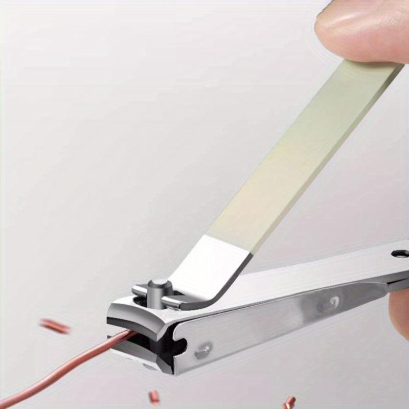 4pcs Nail Clipper Cutter Set Portable Manicure Spoon Tool