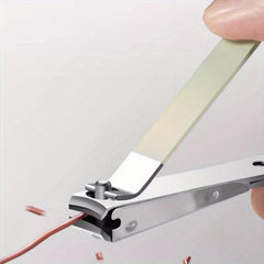 4pcs Nail Clipper Cutter Set Portable Manicure Spoon Tool