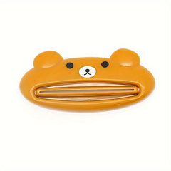 5pcs Cartoon Animal Toothpaste Squeezer Multifunctional Labor-saving Clip