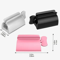 3pcs Toothpaste Squeezer Bathroom Set Rolling Tube Squeezer