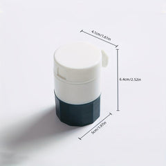1pc Pill Dispenser Box Eco-Friendly Material Pill Cutter & Grinder