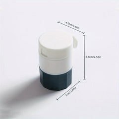 1pc Pill Dispenser Box Eco-Friendly Material Pill Cutter & Grinder